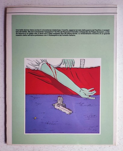 CHANDLER SCOZZARI La Dalia Azzurra PRIMO CARNERA 1982 Supplemento FRIGIDAIRE n23 - Picture 2 of 2