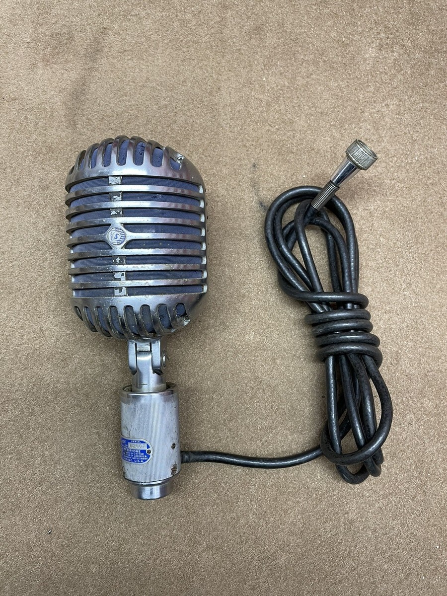 Vintage Microphone Shure Unidyne super cardoid 556c | eBay Vintage Microphone Shure Unidyne super cardoid 556c | eBay