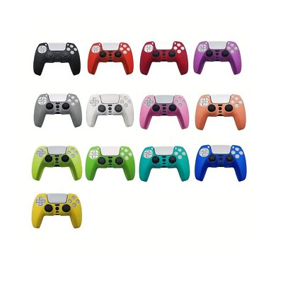Gehäuse für Playstation 5 Controller Silikon PS5 Abdeckung Cover Schutzhülle