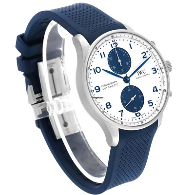 New IWC Portugieser Chronograph Stainless Steel Automatic 41 mm Watch IW371620