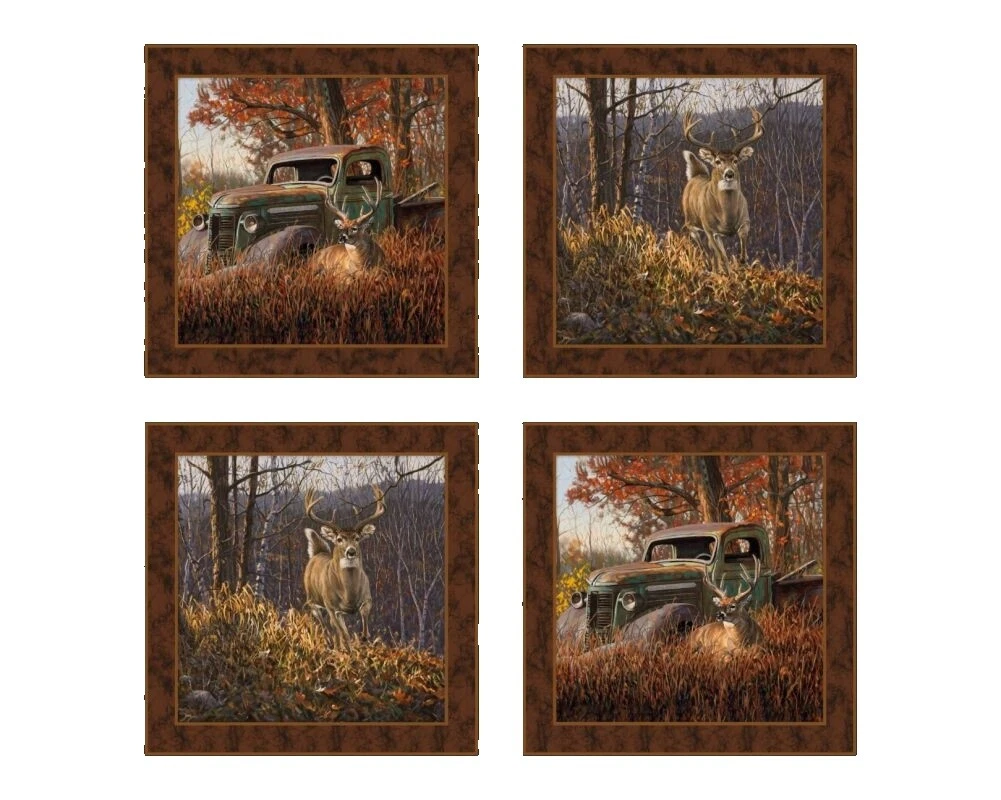 Cotton Animal Print Craft Fabric Panels