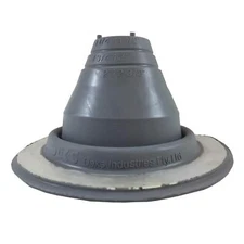 1/4" 21/2" Round Gray Epdm Flexible Pipe Flashing Boot Metal Roof Jack Pipe B