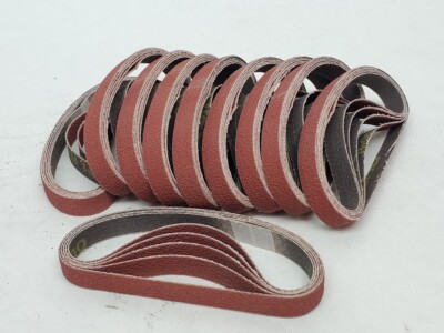 50 BELTS 3M 984F Cubitron II Cloth Belt 1/2'' x 12'' Grinding Sharpening, 80+ Grit