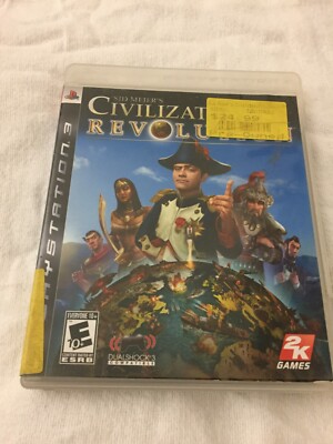 Sid Meier's Civilization Revolution Sony PlayStation 3 PS3 Game Complete