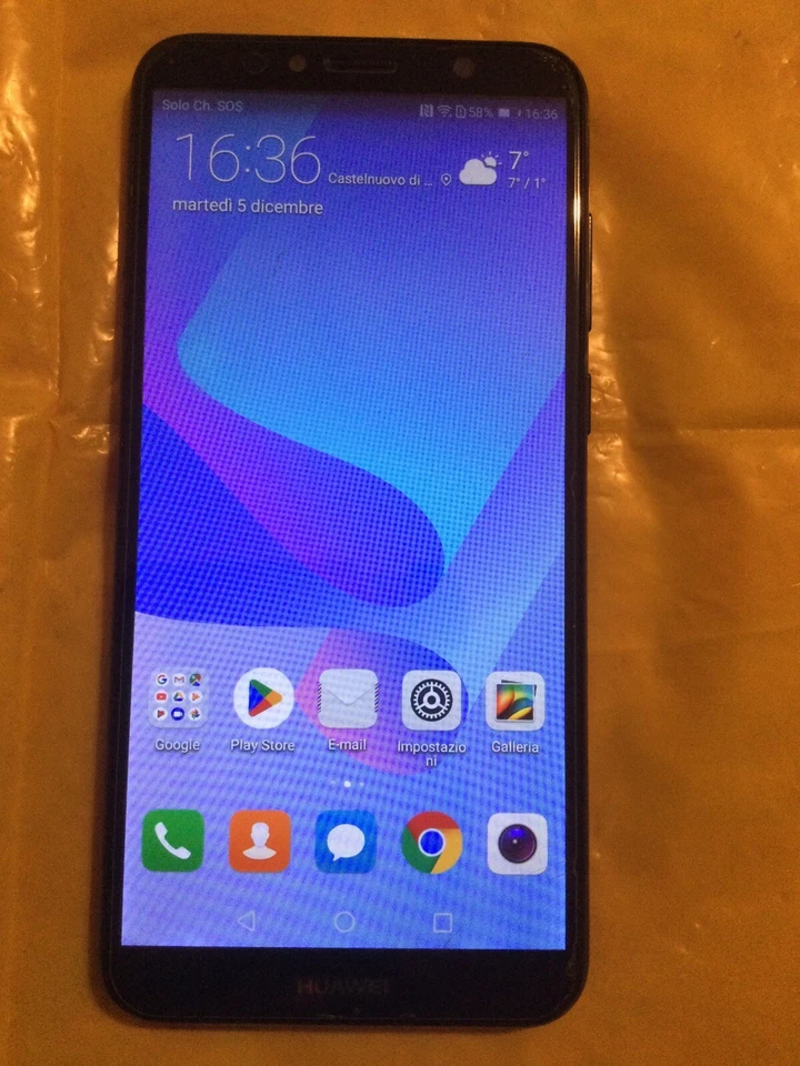 Huawei Y6 2018, 16GB Modello ATU-L11 (LEGGERE DESCRIZIONE) - Immagine 2 di 4