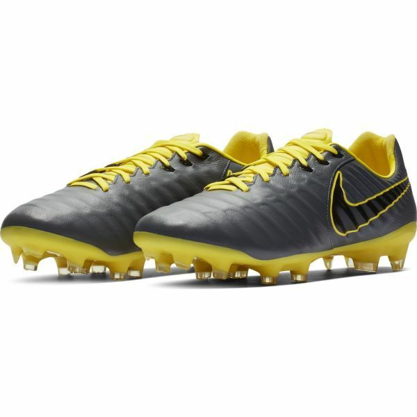 Nike Tiempo Legend 7 Pro FG Soccer Cleats Grey Yellow Ah7241-070 Men's Size 5 for sale online | eBay