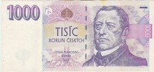 Czechia CZECH REPUBLIC 1000 KORUN 1996 XF