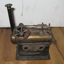 *UNTESTED* Antique VTG Early Josef Falk JF Toy Steam Engine Germany German Rare