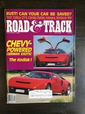 Road & Track Magazine December 1986 - BMW 325es - 1886 Benz - Kodiak - Toyota