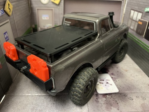 Camper tent with raised platform for Axial SCX24 Chevy C10 - Picture 5 of 5