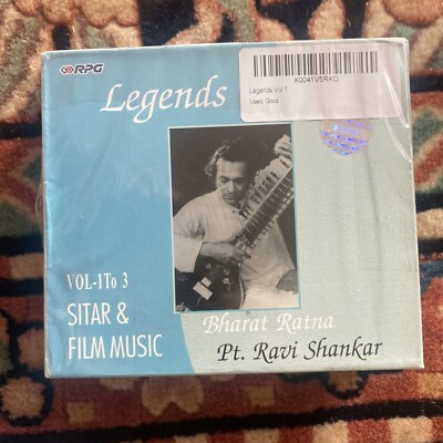 Legends-Bharat Ratna Pt.Ravi Shankar Vol 1 To 3