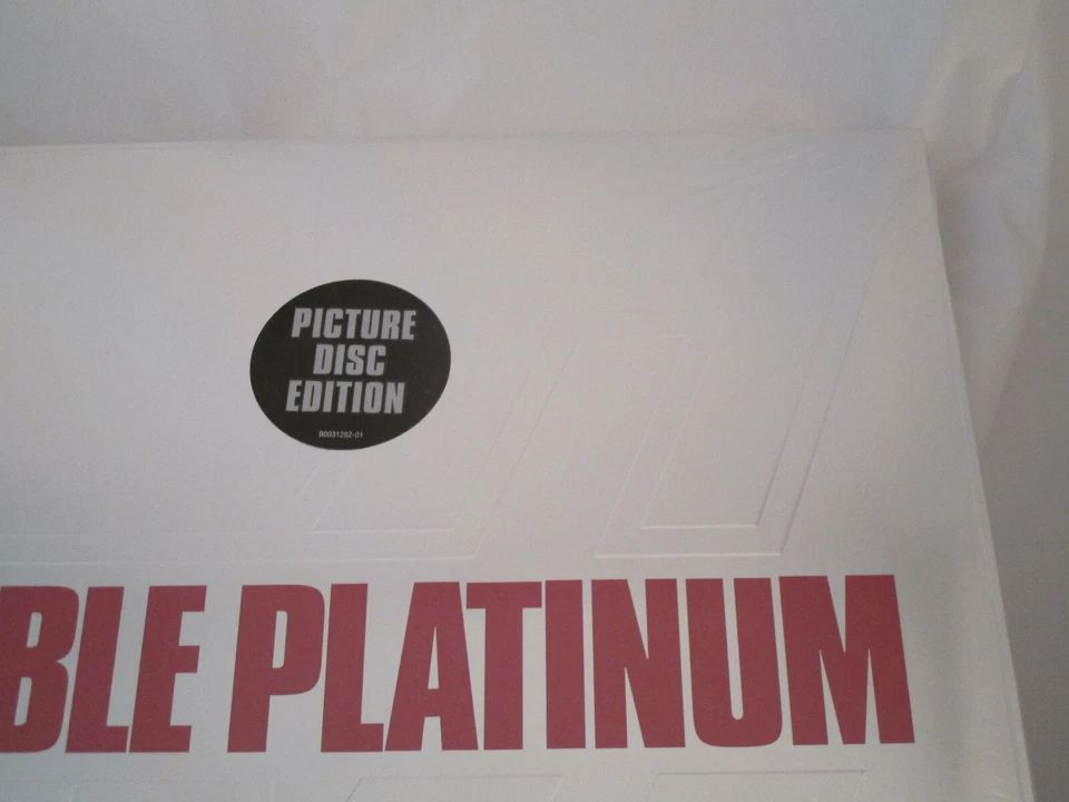 Kiss Double Platinum Sealed Vinyl Records LP USA 2020 Picture Disc Hype Sticker Foto 4 de 4