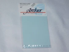 ARCHER TS99001 - WET MEDIUM PAPER - CONVERT DRY TRANSFER TO DECAL 2 SHEETS