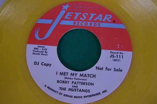 Bobby Patterson Broadway Ain't Funky No More PROMO 7" Single Piranha Records - Picture 2 of 3