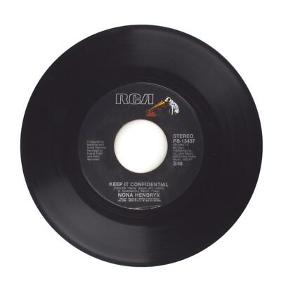 Nona Hendryx - Keep It Confidential; Dummy Up - Vinyl Record 45 RPM 7''