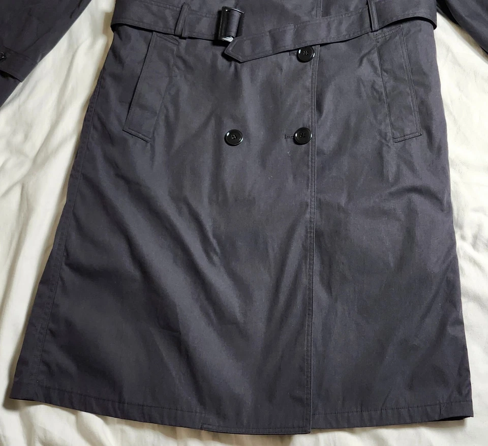 Defence Logistics Agency Garrison Collection Women's Trench Coat Size 16R - Image 3 of 4