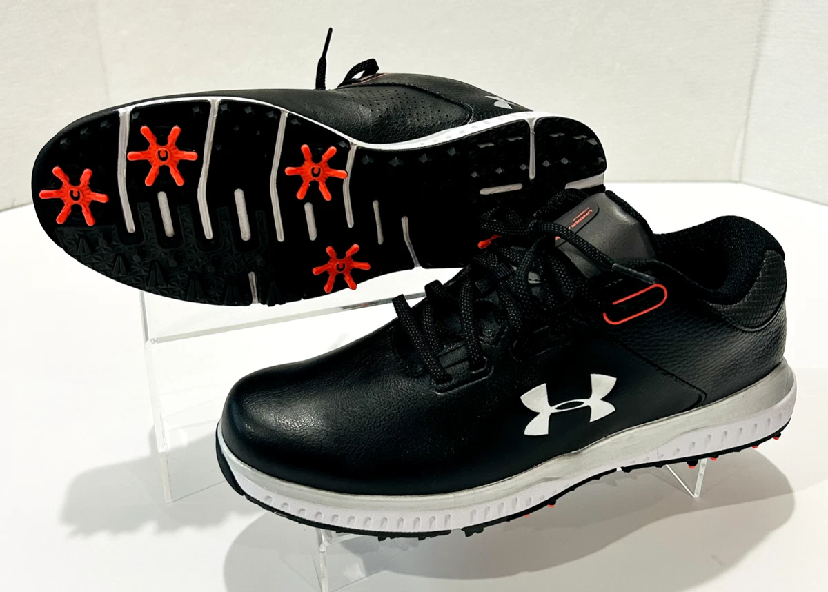 Under Armour HOVR Drive Pro Spiked Golf Shoes Men Size 14 Wide Black 3026919-001 Under Armour M Golf Shoes for Men for sale | eBay main image 3