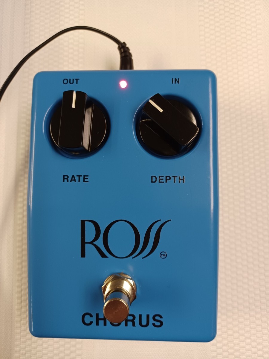 ROSS Chorus Pedal JHS w/ Box, Booklet, Etc. | eBay