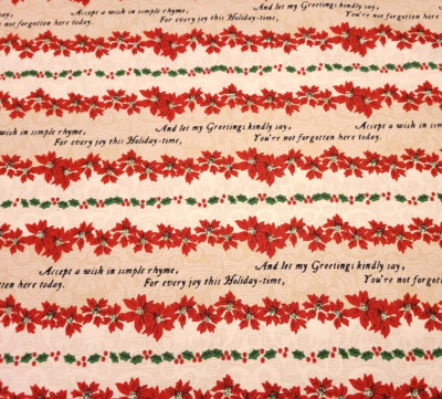 Greetings BTY Kaye England Wilmington Christmas Red Poinsettia