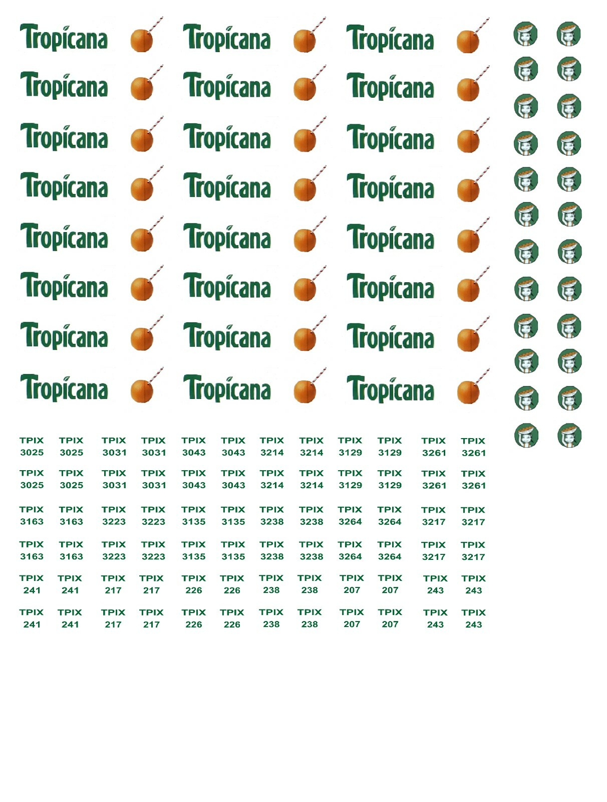 HO Scale Freight Car Decals. 