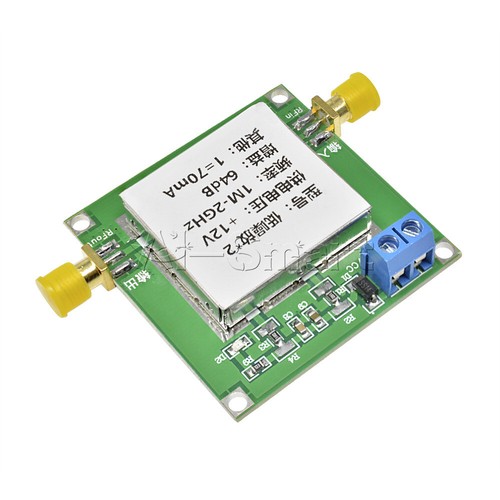 1MHz-2GHz 64dB Gain LNA RF Amplifier Module Broadband Low Noise Board HF VHF UHF - Picture 4 of 5