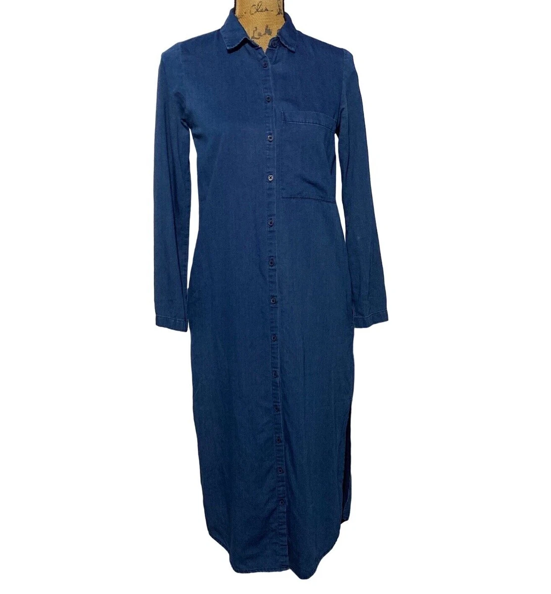 Zara Women's Denim Long Sleeve for sale | eBay