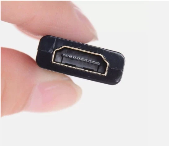 100X New Display Port to HDMI Male Female Adapter Converter DP to HDMI - Image 3 of 4