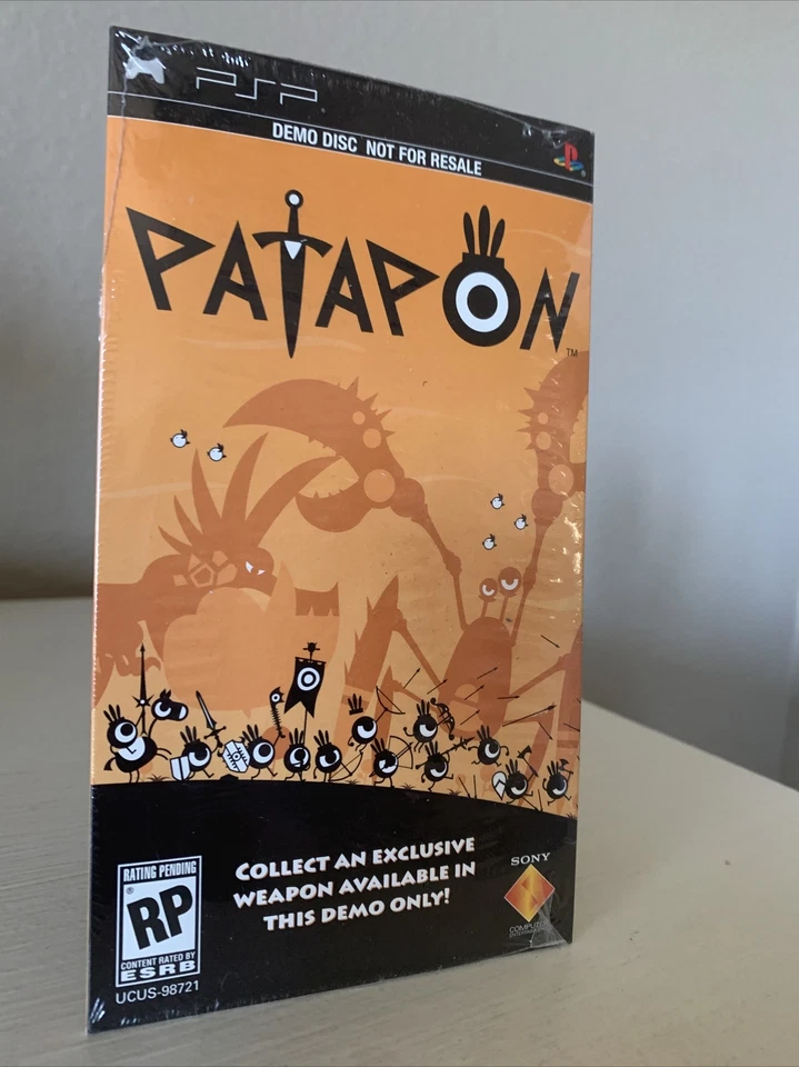 Patapon Demo Disc With Exclusive Weapon Sony PSP Not For Resale Promo New Sealed - Image 3 of 4
