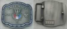 EAGLE SCOUT / NESA BELT BUCKLE Blue