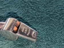 Whistle,vintage brass HWC