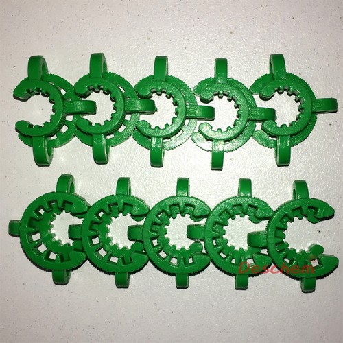 10#,10/19, clip de plástico, abrazadera de galleta de laboratorio, USO para junta de vidrio molida, 10 piezas/lote - Imagen 4 de 4