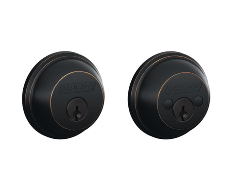 SCHLAGE - B62N Catenaccio doppio cilindro - Foto 8 di 11