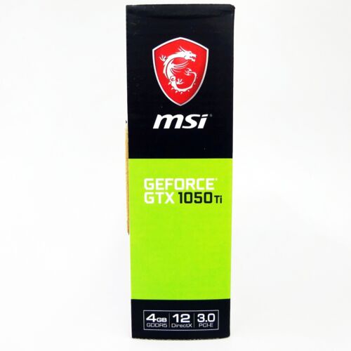 MSI GeForce GTX 1050 Ti 4GT LP Graphics Board LP Model VD6238 From Japan NEW