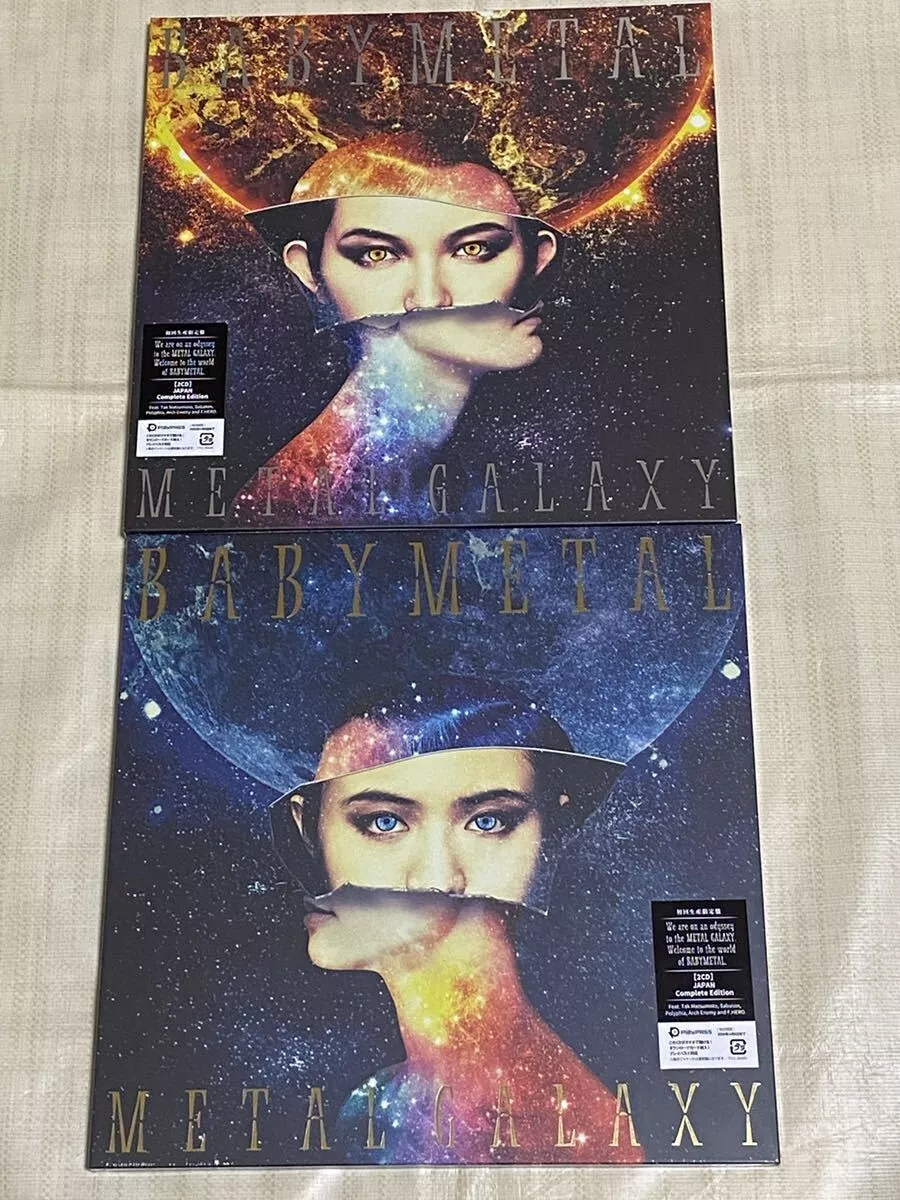 Babymetal Metal Galaxy Sun & Moon 2CD Set Japan Complete Limited Edition  2019