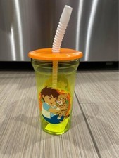 Diego kids sippy reusable tumbler cup with straw