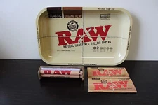 Raw 110mm Roller+2 Classic King Size Supreme Papers+Small Roll Tray