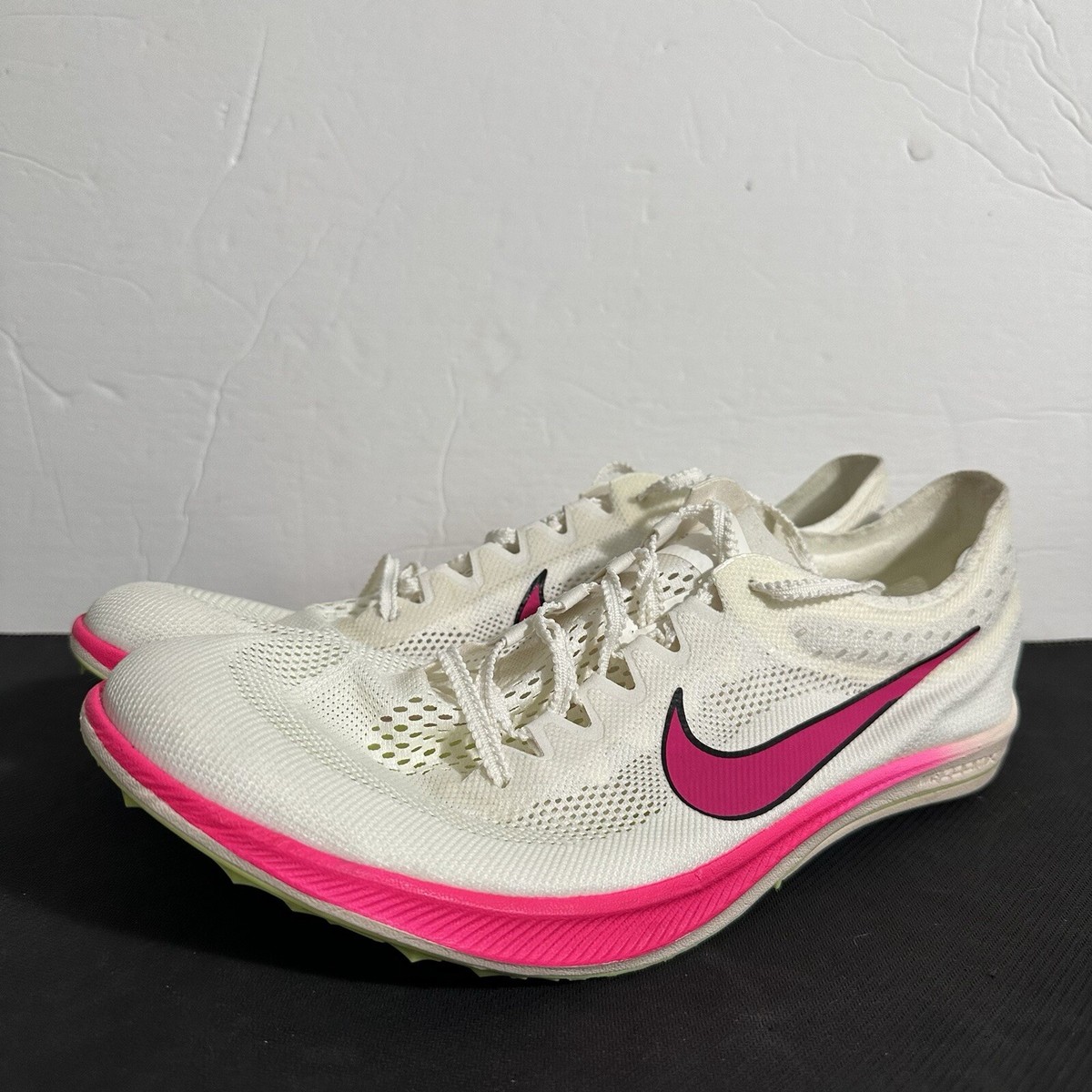Nike ZoomX Dragonfly White Track Field Spike Shoes Mens Sz 12 NEW