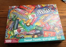 SEALED Springbok Sweet Tooth 1000 piece puzzle