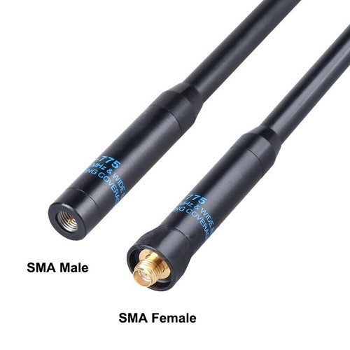 Harvest SRH775 Telescopic Rod Antenna for Quansheng K5 Yaesu 4XR 6R etc Radio - Zdjęcie 3 z 12