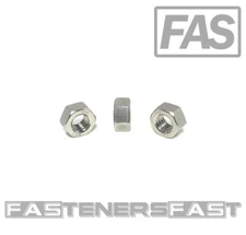 (50) 5/16-18 316 Stainless Steel Finished Hex Nuts 316 MARINE GRADE (50 PCS)