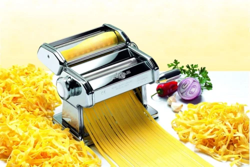 Marcato Pasta Machine, Maker, Roller for Handmade Fresh Silver  - Image 2 of 3