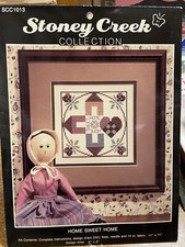Vtg Stoney Creek Collection Cross Stitch Home Sweet Home SCC1013 Pattern