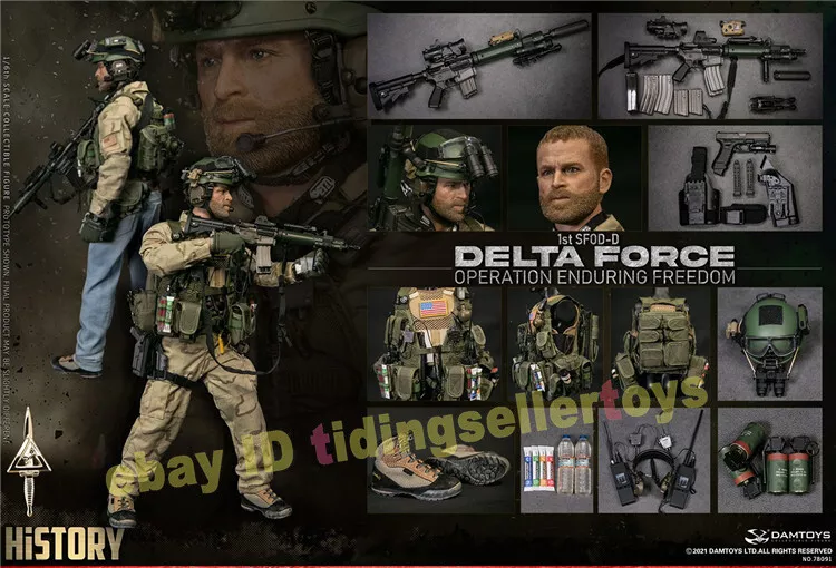 DAMTOYS 1/6 Delta Special Forces 1st SF 1/6 Scale Action Figure