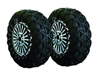 Anti Slip Natural Rubber Snow Tire Chain fits 215/70R17, 235/65R17, 245/55R19
