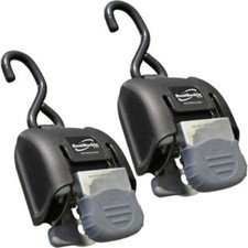 PAIR  BoatBuckle F14256 G2 Stainless Steel Retractable Transom Tie Down 43"