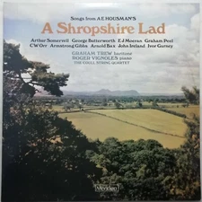 Songs from A E Housman's A Shropshire Lad / Trew / Meridian 2 LP set E77031/2