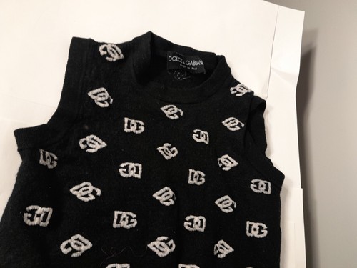 Dolce and Gabbana Young Boy's Sweater Vest Pullover Size 4-5 See Details - Picture 10 of 15