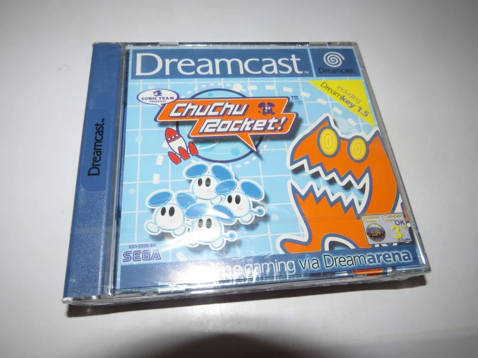 Chu Rocket - Sega Dreamcast . new and sealed pal - Image 2 of 4
