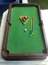 Lido Pool Billiards Tabletop Game Rare