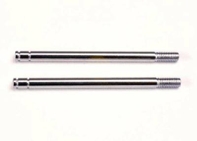 Traxxas 1664 Axe D'Amortisseur Acier Chromé (Long) – 2 Pièces, Pièce Détachée Officielle Pour Voiture RC, Accessoire De Rechange